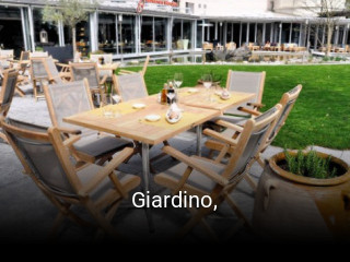Jetzt bei Giardino, einen Tisch reservieren