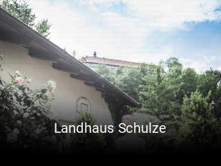 Landhaus Schulze online reservieren