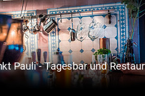 Jetzt bei Sankt Pauli - Tagesbar und Restaurant einen Tisch reservieren