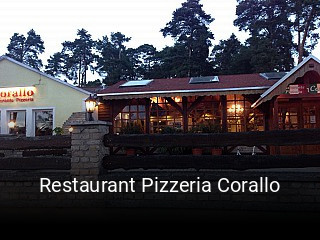 Restaurant Pizzeria Corallo tisch reservieren
