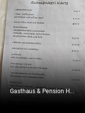 Jetzt bei Gasthaus & Pension Hühne Brunhilde Hühne einen Tisch reservieren