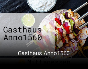 Gasthaus Anno1560 tisch buchen