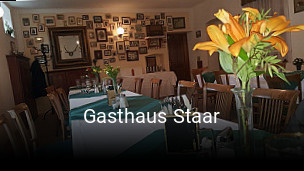 Gasthaus Staar tisch buchen