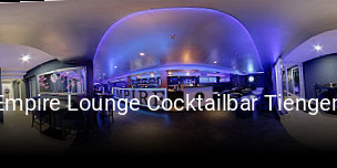 Empire Lounge Cocktailbar Tiengen tisch buchen