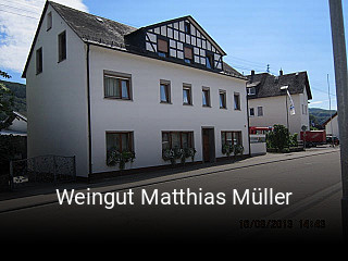 Weingut Matthias Müller tisch reservieren