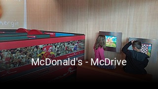 McDonald's - McDrive tisch reservieren