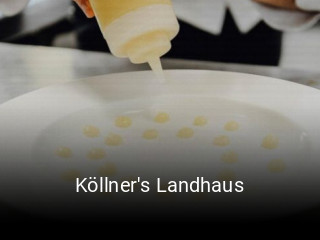 Köllner's Landhaus reservieren