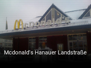 Mcdonald's Hanauer Landstraße reservieren