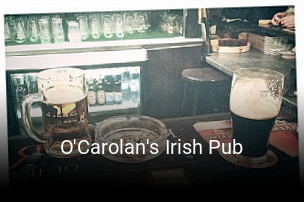 Jetzt bei O'Carolan's Irish Pub einen Tisch reservieren