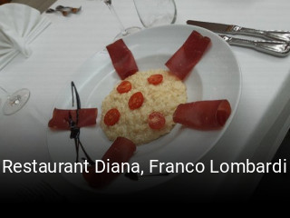 Restaurant Diana, Franco Lombardi tisch buchen