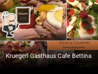 Jetzt bei Kruegerl Gasthaus Cafe Bettina einen Tisch reservieren