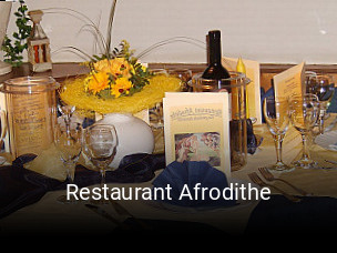 Restaurant Afrodithe tisch buchen