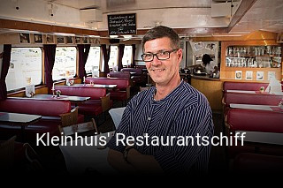 Kleinhuis' Restaurantschiff tisch buchen