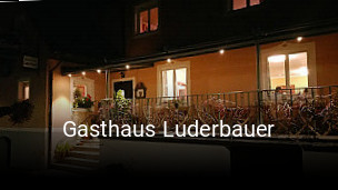 Gasthaus Luderbauer tisch reservieren